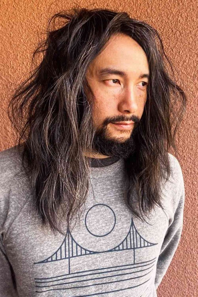 Asian Men Long Hairstyles #asianhairstylesmen #asianhairstyles #asianhaircut #asianmen