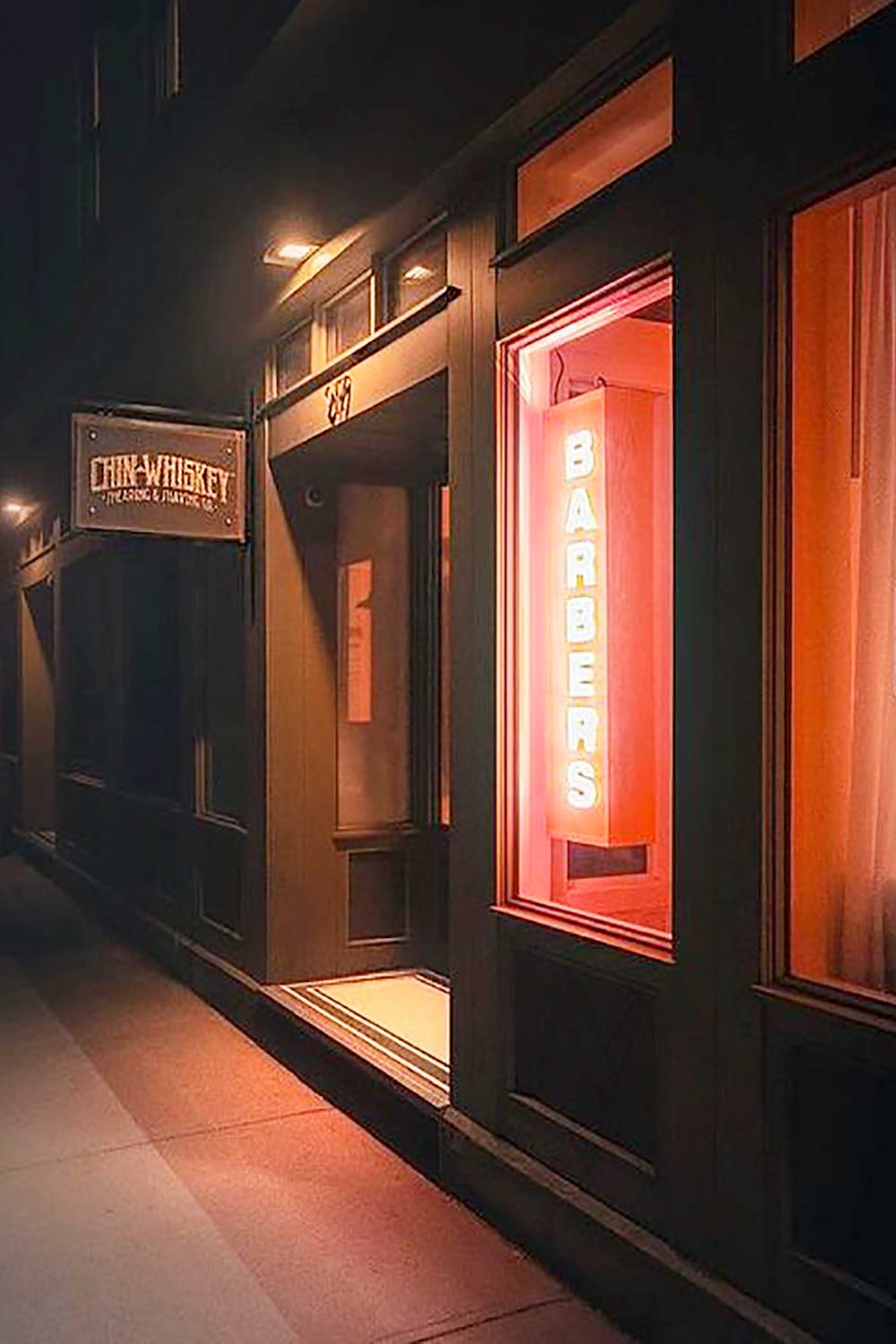 Chin Whiskey Shearing & Shaving Co. 1