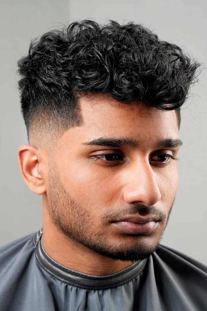 Curly Top Haircut #curlyhairmen #curlyhairstylesformen #menwithcurlyhair