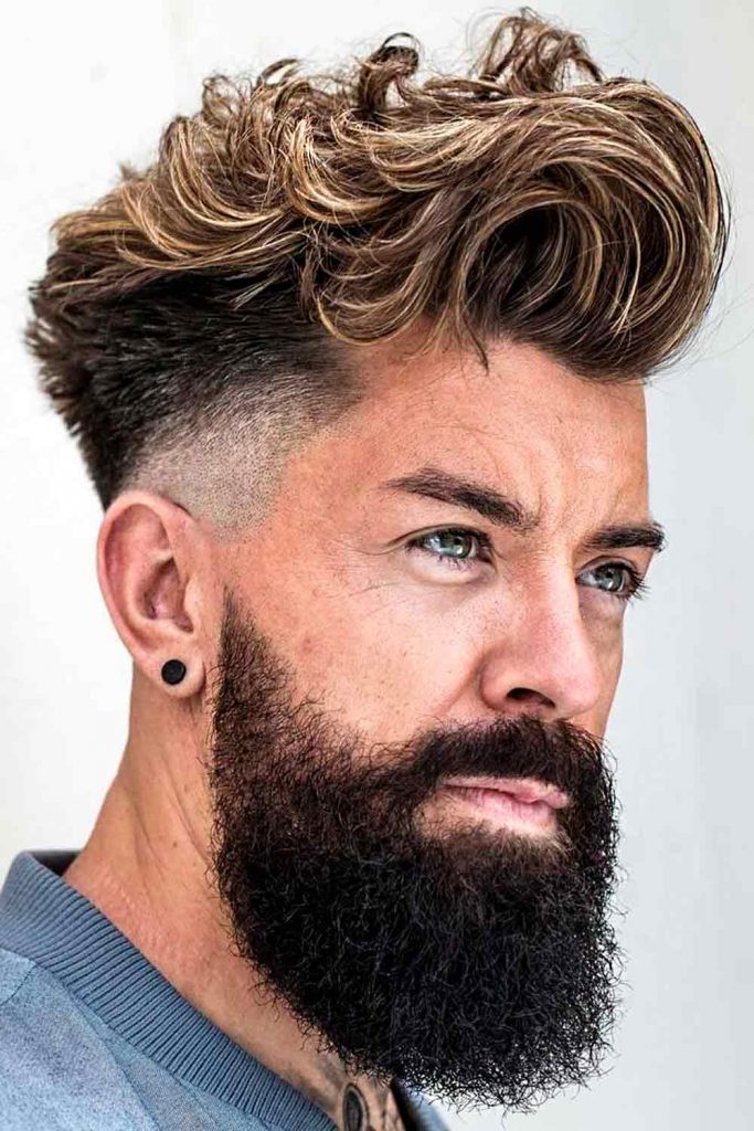 Low Fade Curly Hair #curlyhairmen #curlyhairstylesformen #menwithcurlyhair