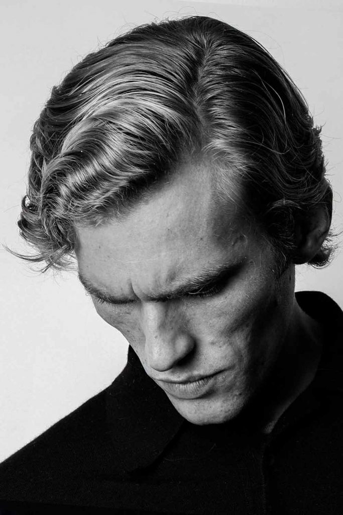 Curly Comb Over #curlyhairmen #curlyhairstylesformen #hairstylesforcurlyhairmen