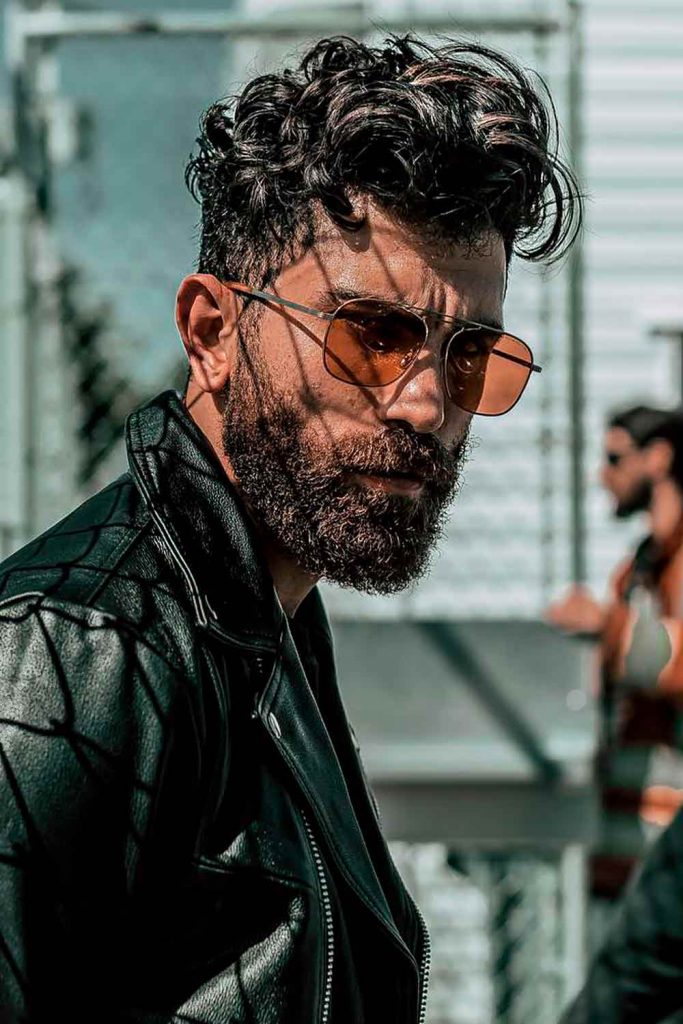 Rocker Locks #curlyhairmen #curlyhairstylesformen #menwithcurlyhair