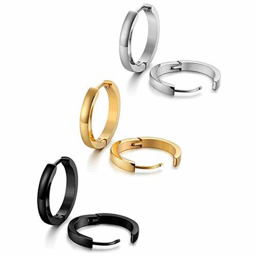 Hoop #earrings #earringsformen #mensearrings #earringsformen
