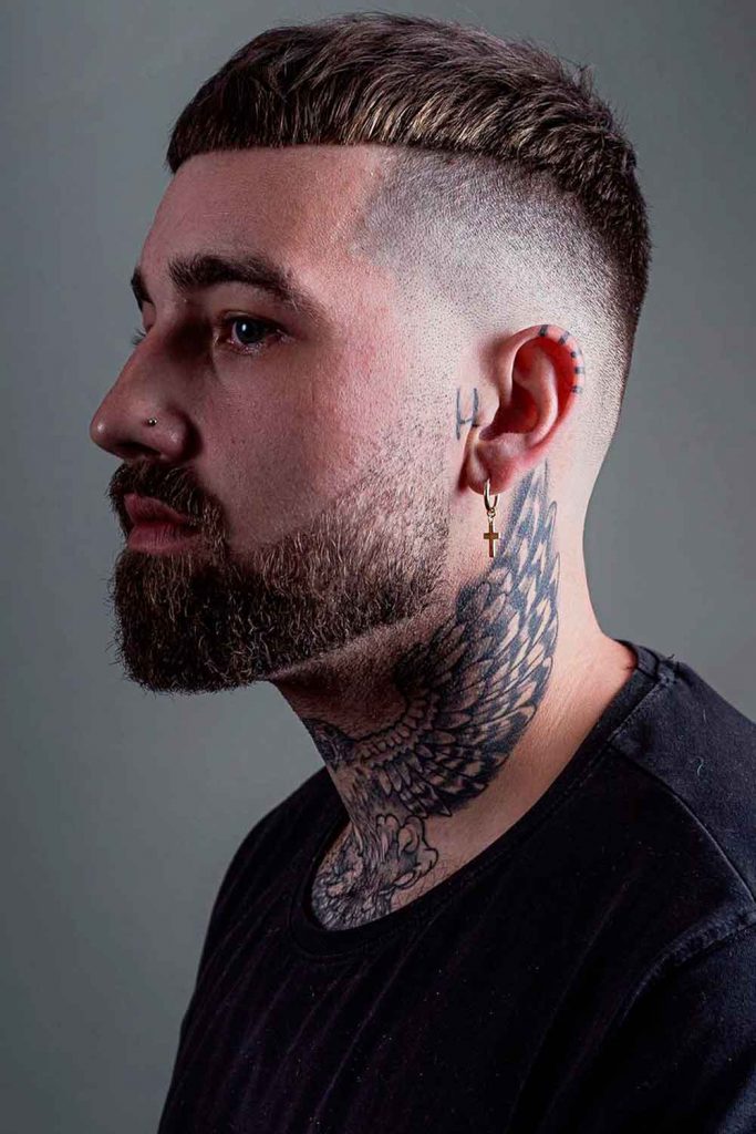 Short Crop Top High Fade