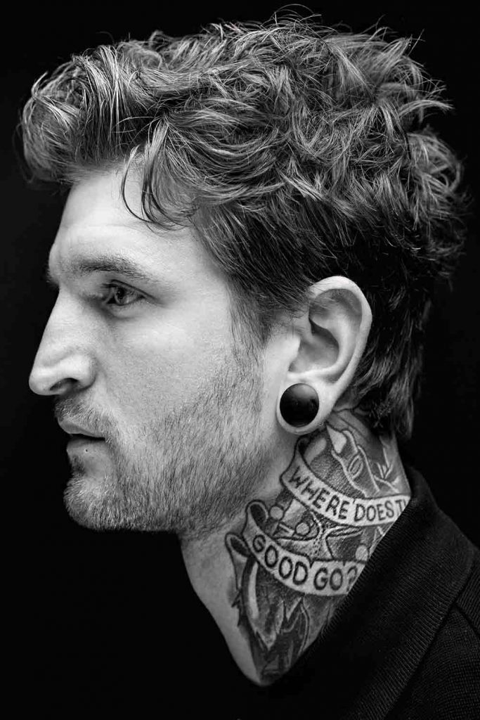 Fluffy Textured Short Hair