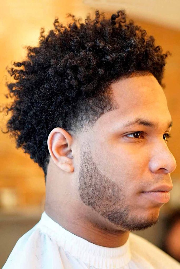 Low Taper Curly Black Men Haircuts #blackmenhaircuts #blackmenhairstyles #afrohaircuts #haircutsforblackmen