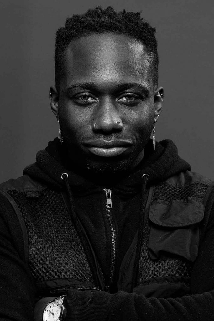 Short & Messy  #blackmenhaircuts #blackmenhairstyles #afrohaircuts #haircutsforblackmen