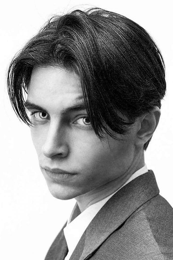 Curtained Bangs #bowlcut #bowlhaircut #bowlcutmen #bowlcuts