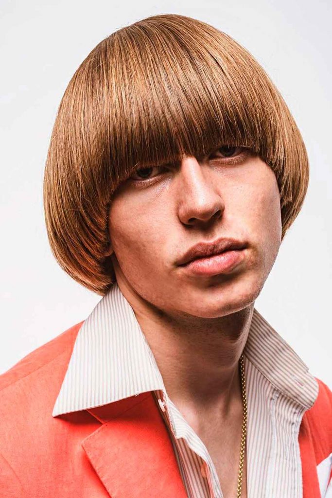 Old School #bowlcut #bowlhaircut #bowlcutmen #bowlcuts