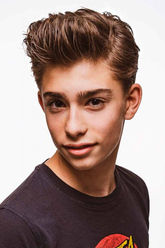 Side Part Quoiff #boyshaircuts #haircutsforboys #boyshairstyles