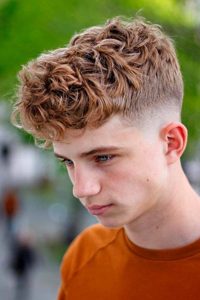 Fun & Curly High Top #boyshaircuts #hairstylesforboys #boyshairstyles 
