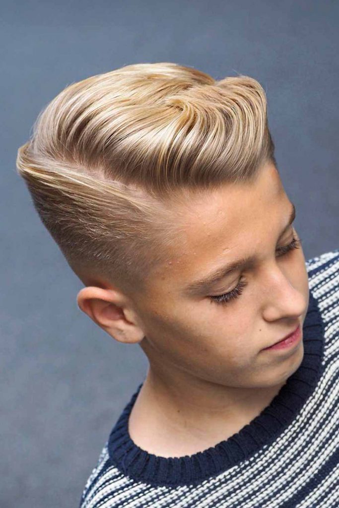 Medium Side Parting  #boyshaircuts #kidshaircut #boyhaircuts
