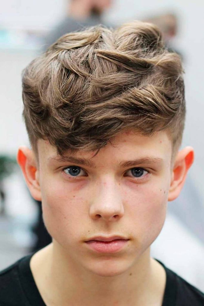 Long Textured Hair On Top #boyshaircuts #kidshaircut #boyhaircuts