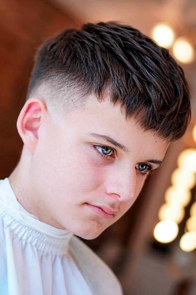 Messy Kids Short Hair #boyshaircuts #haircutsforboys #boyshairstyles