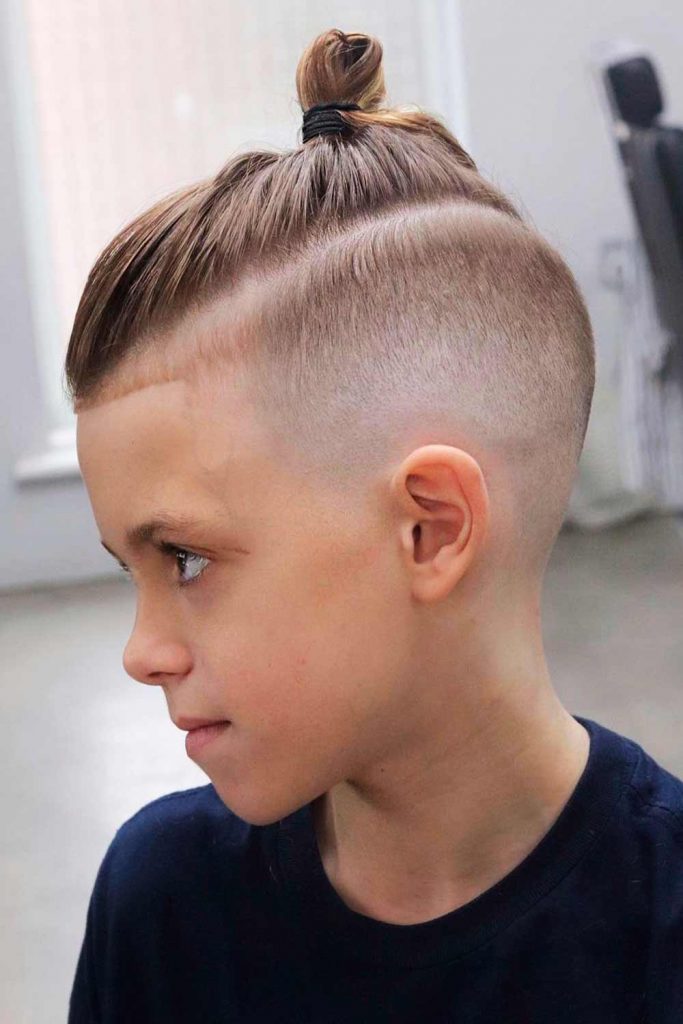 Top Knot Boys Long Hair Cut #boyslonghaircuts #longhaircutsforboys #boyswithlonghair