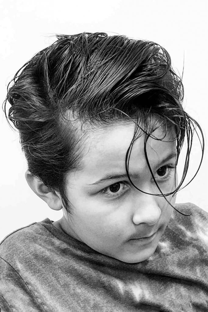 Wet Top Boys Long Haircuts #boyslonghaircuts #longhaircutsforboys #boyslonghairstyles