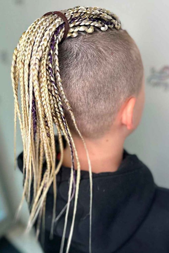 Box Braids And Undercut #braidsformen #mensbraids #manbraid