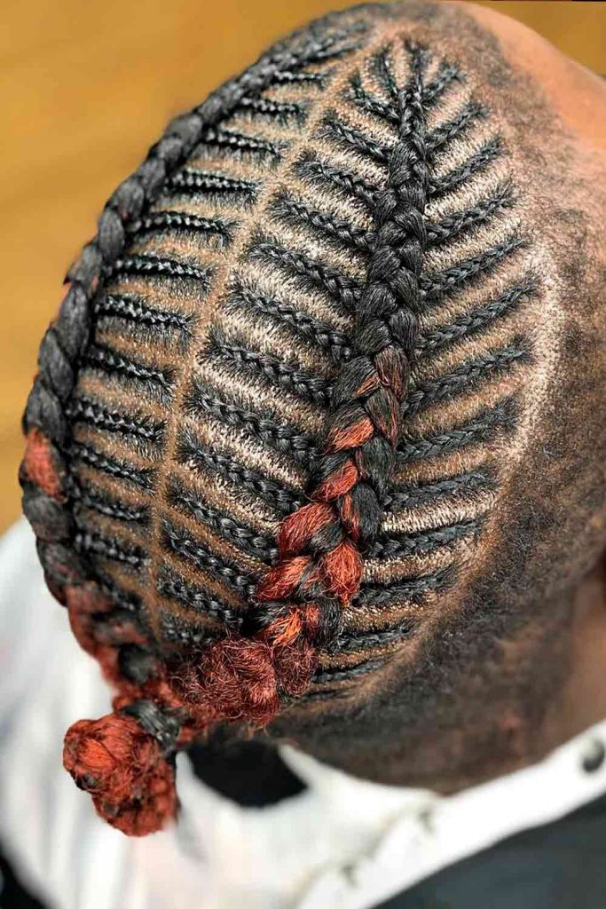 Fishbone Braid #braidsformen #manbraid #mensbraids