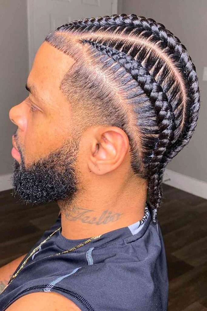 Stitch Braids Men #braidsformen #manbraid #mensbraids