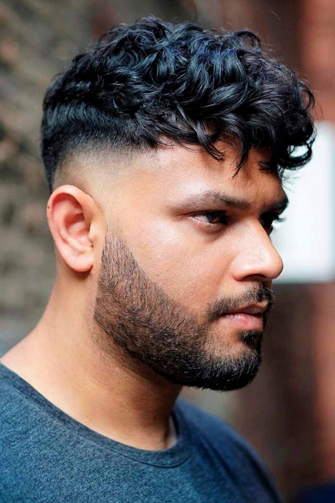 Curls + Taper #burstfade #burstfadehaircut #fade #fadehaircut