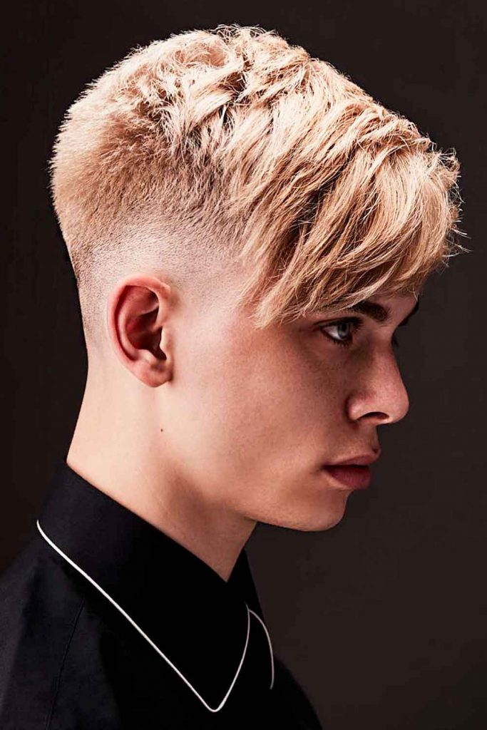 Long Side Bang #burstfade #fade #mensburstfade