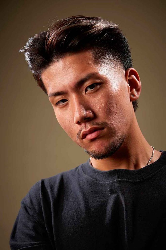 Burst Fade Middle Part #burstfademullet #burstfade #mulletfade #mullet #mullethaircut