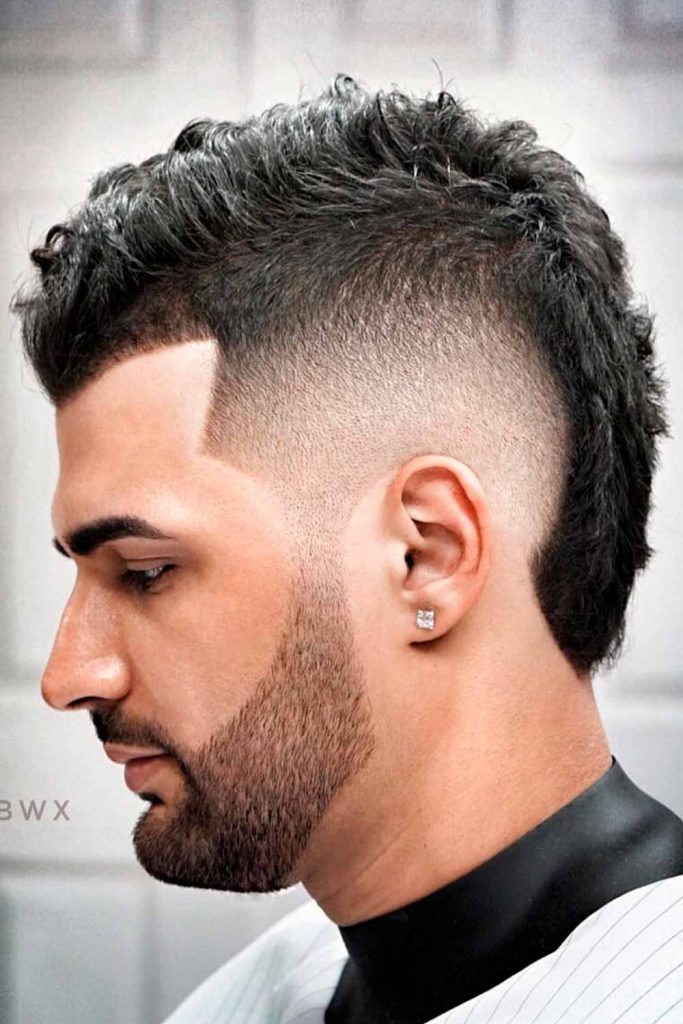 Burst Fade Mullet #burstfade #burstfadehaircut #fade #fadehaircut