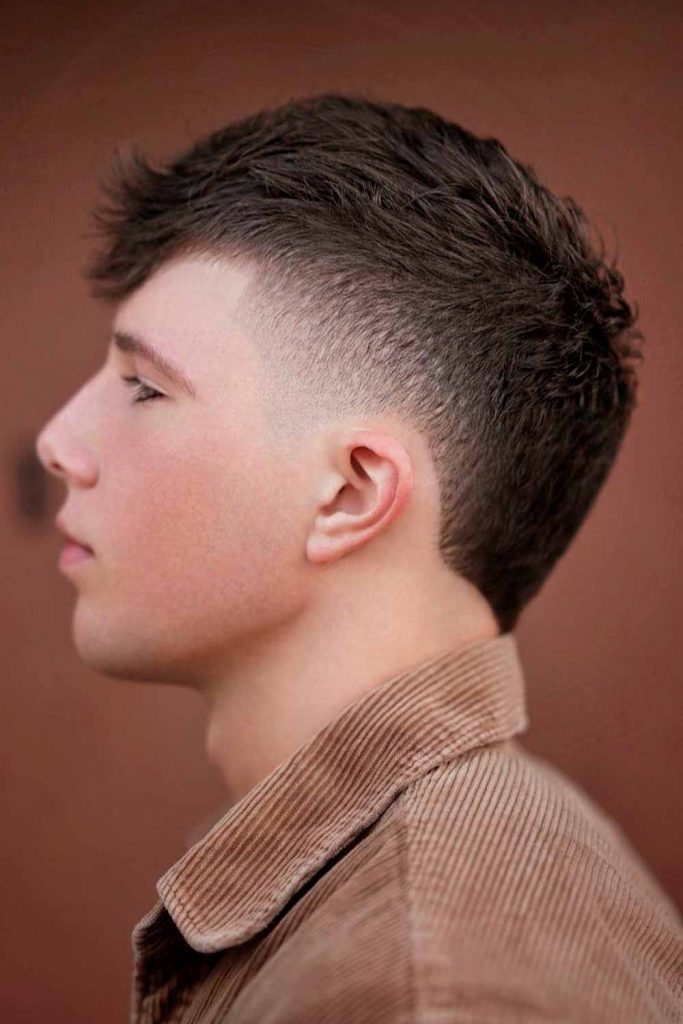 Short Sides Longer Bang #burstfade #fade #mensburstfade