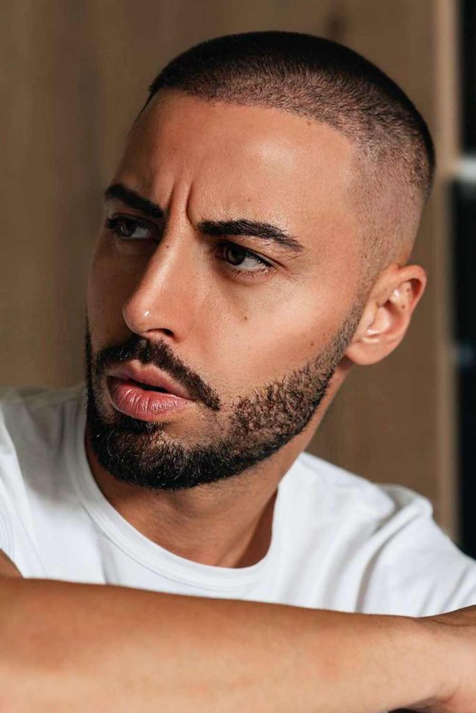 Buzz Cut Bald Fade #buzzcut #buzzcuts #buzzcutmen #shorthaircutsformen