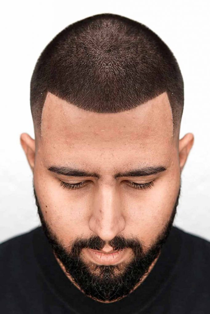 Long Buzz Cut Fade #buzzcut #buzzcutmen #mensbuzzcut #buzzedhaircut