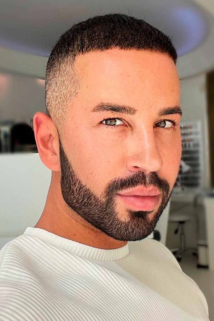 Cropped & Buzzed Hair#buzzcut #buzzcuts #buzzcutmen #shorthaircutsformen