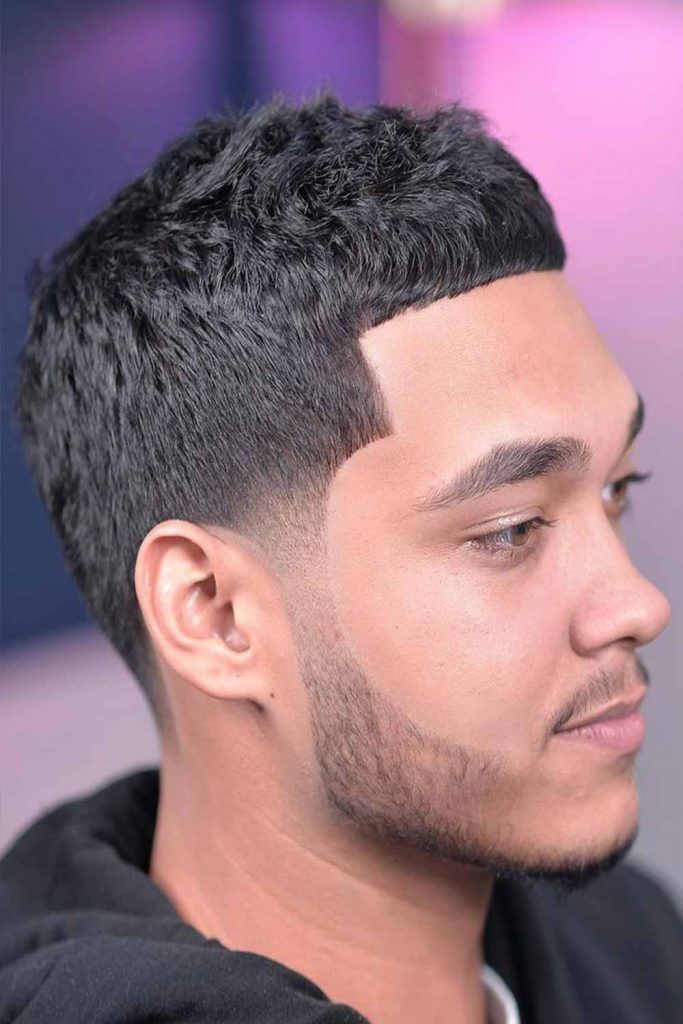 Textured Crop #caesarhaircut #caesarcut