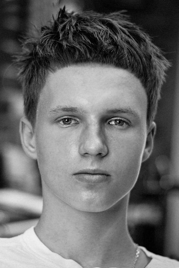 Layered Caesar Haircut #caesarhaircut #caesarcut #caesarhair