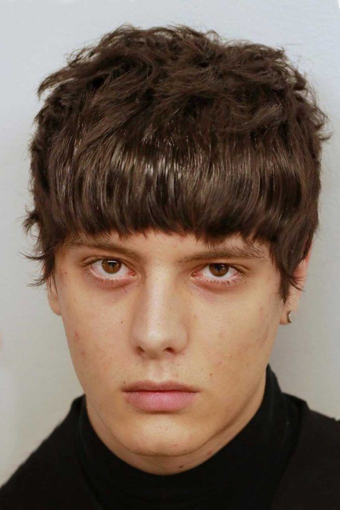 Messy Caesar Haircut #caesarhaircut #shorthaircutsformen