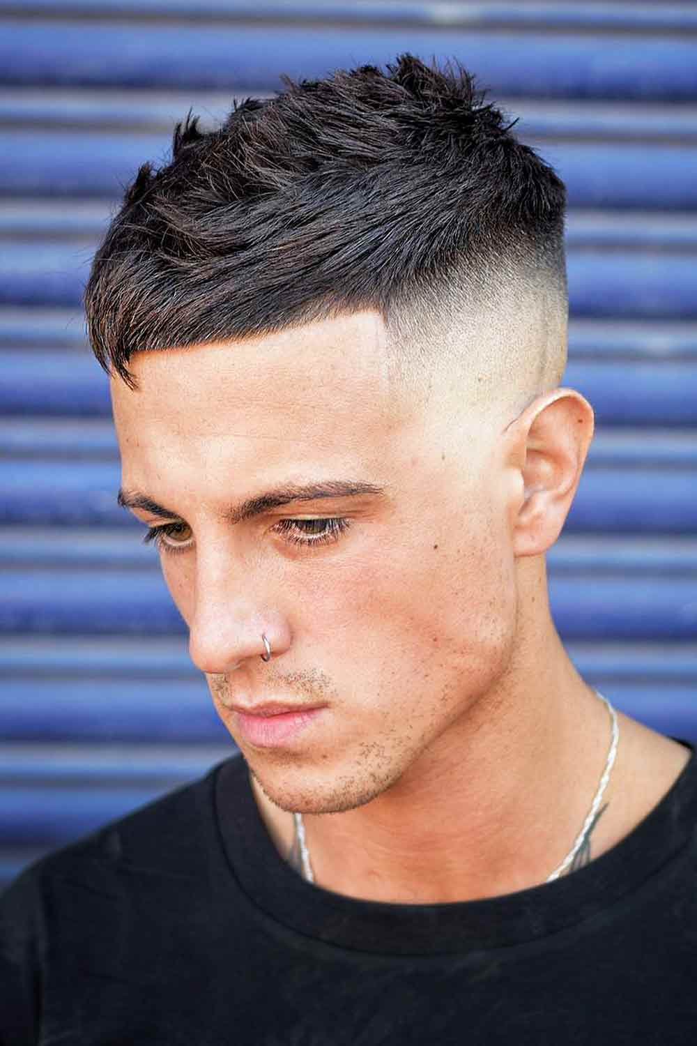 Asymmetrical Fringe Haircut #caesarhaircut #caesarhairstyle #caesarcut