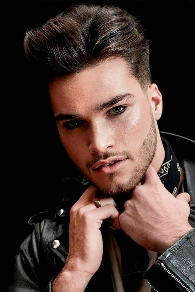 Ideal Side Part #comboverfade #combover #comboverhaircut