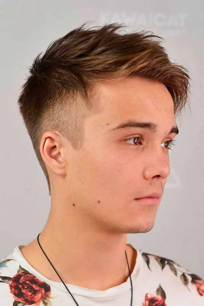 Messy Comb Over Fade #comboverfade #combover #comboverhaircut