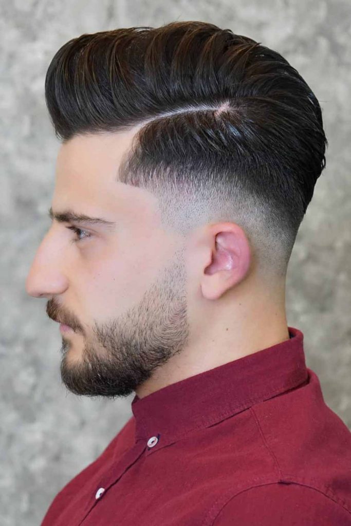 Taper + Textured Combover Fade Men #comboverfade #combover #fade
