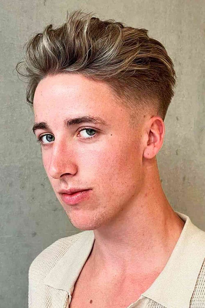 Wavy Top #comboverfade #combover #comboverhaircut