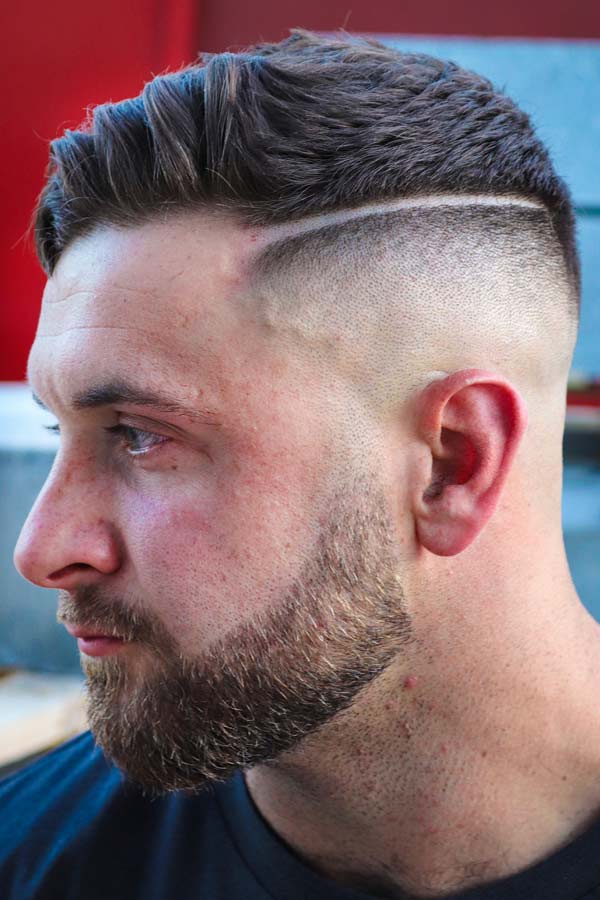 Hard Part Disconnected Haircut #hardpart #undercut #disconnectedundercut #mensundercut 