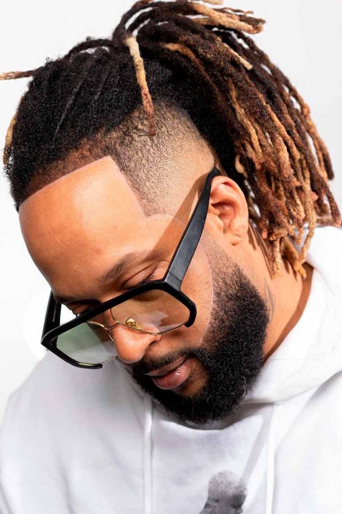 Neat Skinny Dreadlocks Undercut #dreadlocks #dreads #locks #dreadlocksmen #dreadsmenNeat Skinny Dreadlocks Undercut 