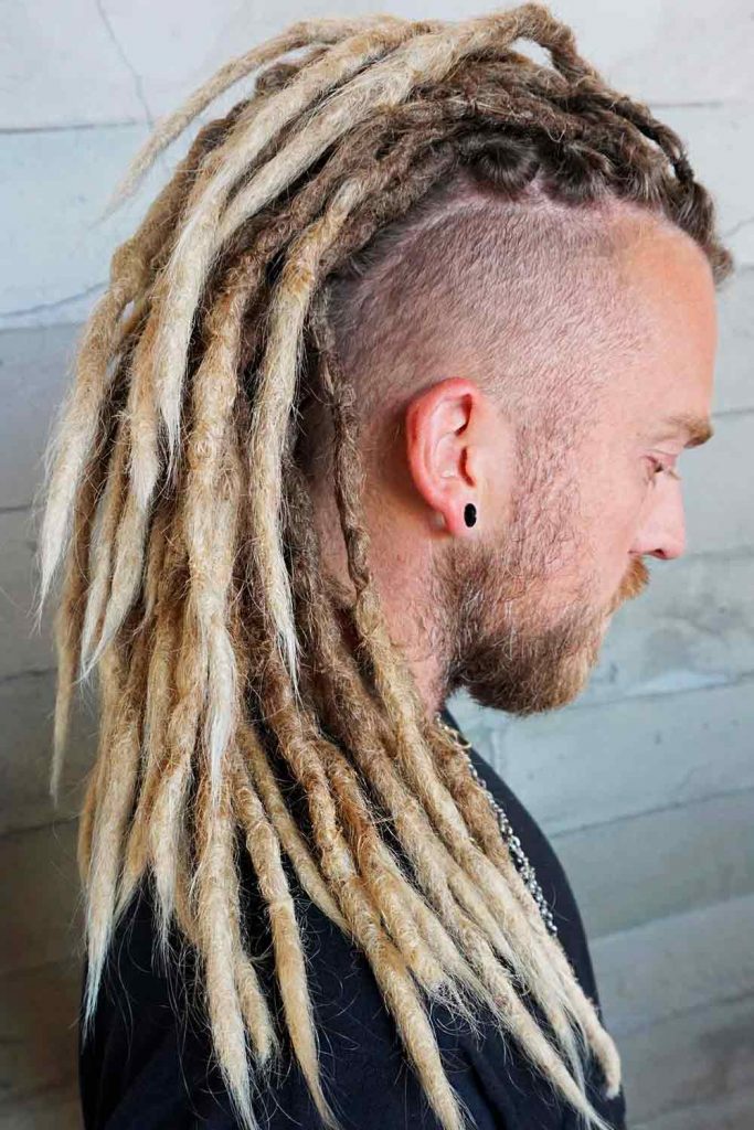 Long Locks With An Undercut #dreadlocksstyles #dreadlocks #dreads #locks