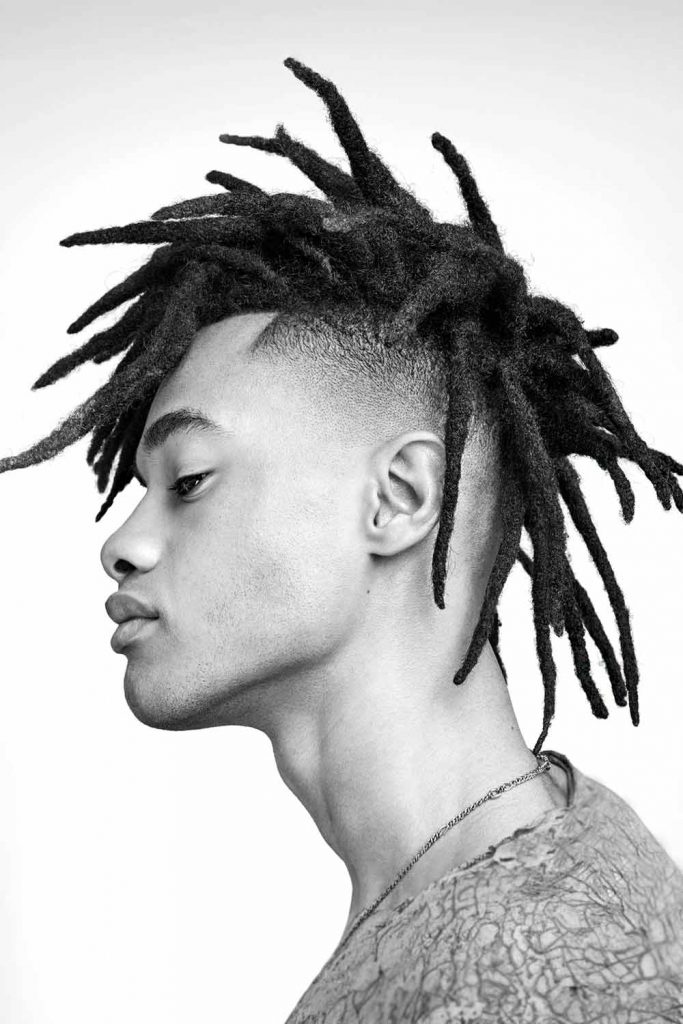 Dreadlocks For Men With A Fade #dreadlocksstyles #dreadlocks #dreads #locks