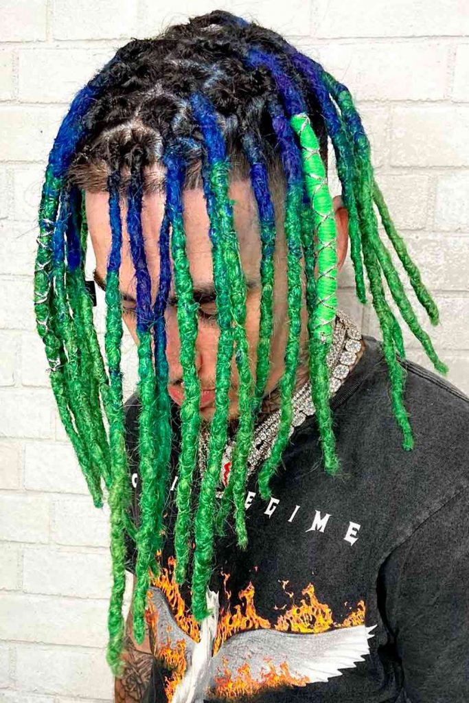 Bright Locks Men #dreadlocks #dreadlocksmen #dreads #mensdreads #locks