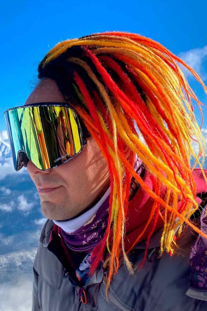 Red Dreads #dreadlocksstyles #dreadlocks #dreads #locks