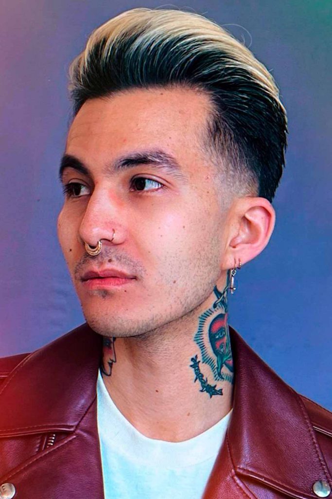 Mid Drop Skin Fade Pompadour #dropfade #dropfdehircut #fade #fadehaircut