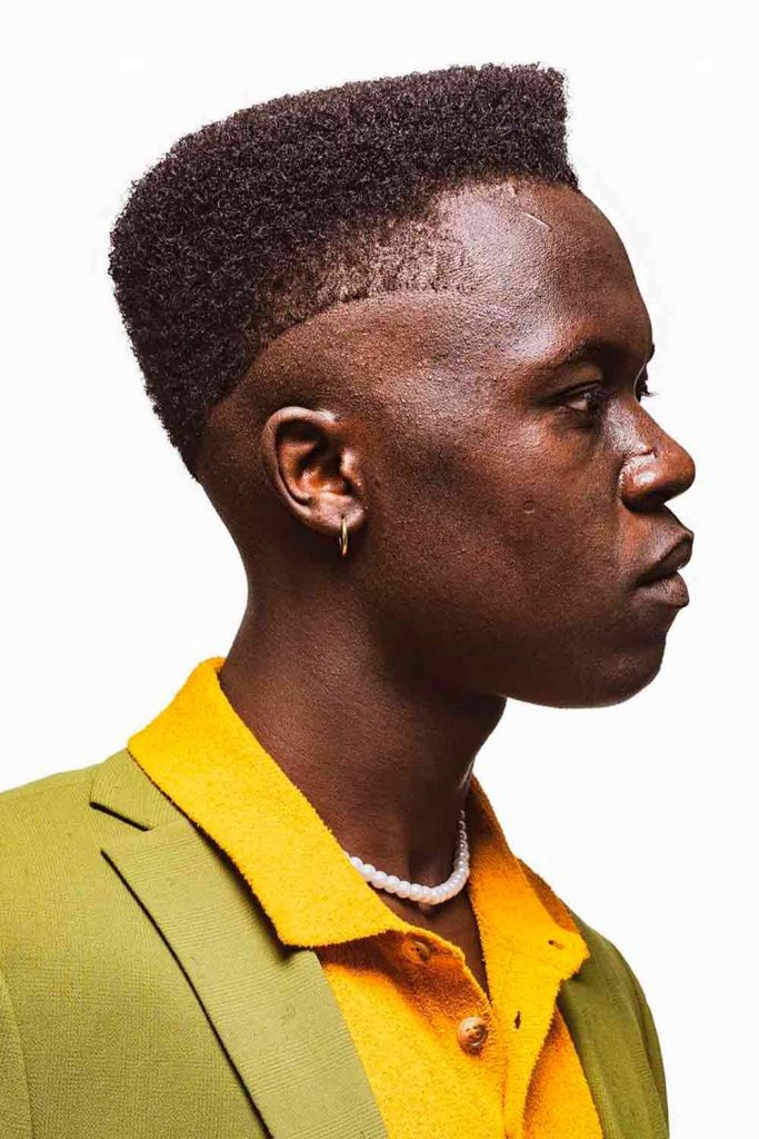 Flat Top Black Boys #fadehaircutblackmen #afrofade 