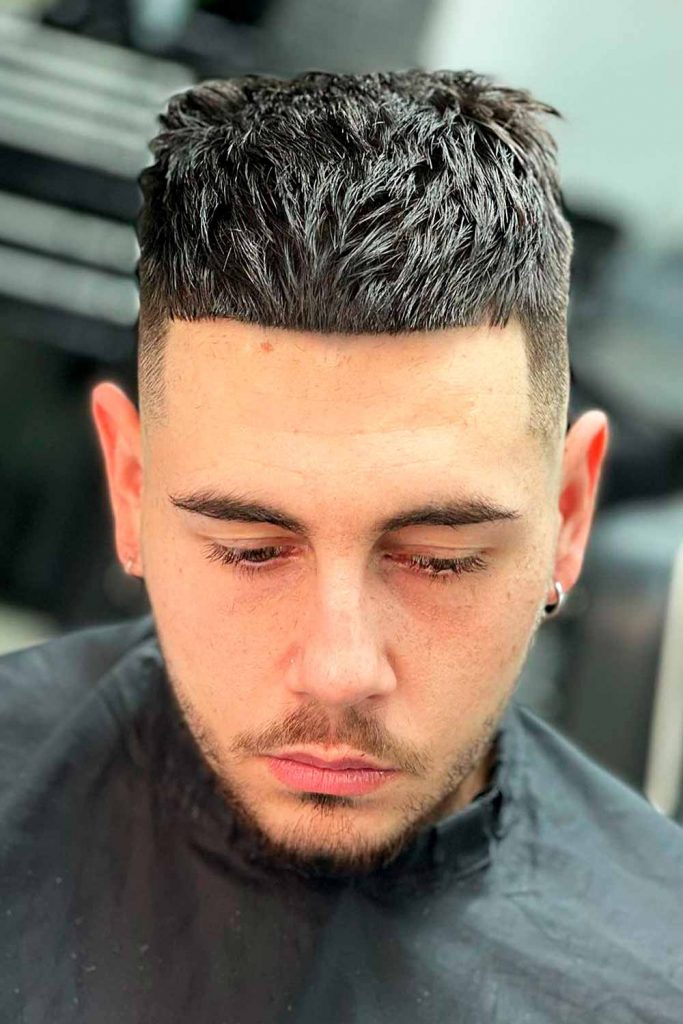 Textured Crop With High Fade #fade #fadehaircut #mensfade