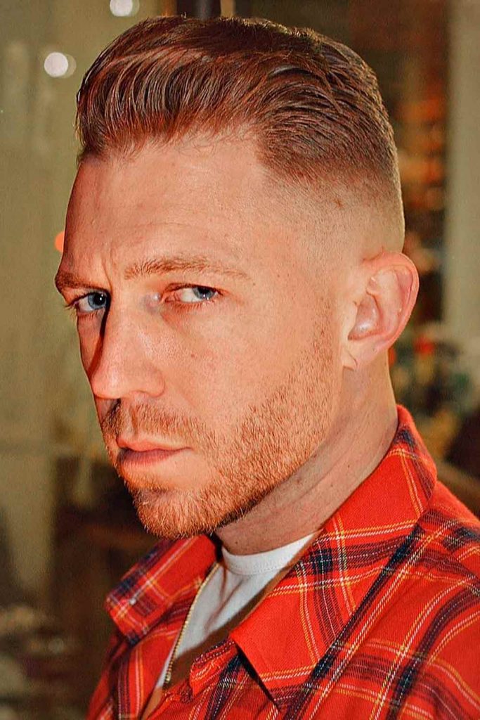 Quiff Bald Fade #fade #fadehaircut #mensfade