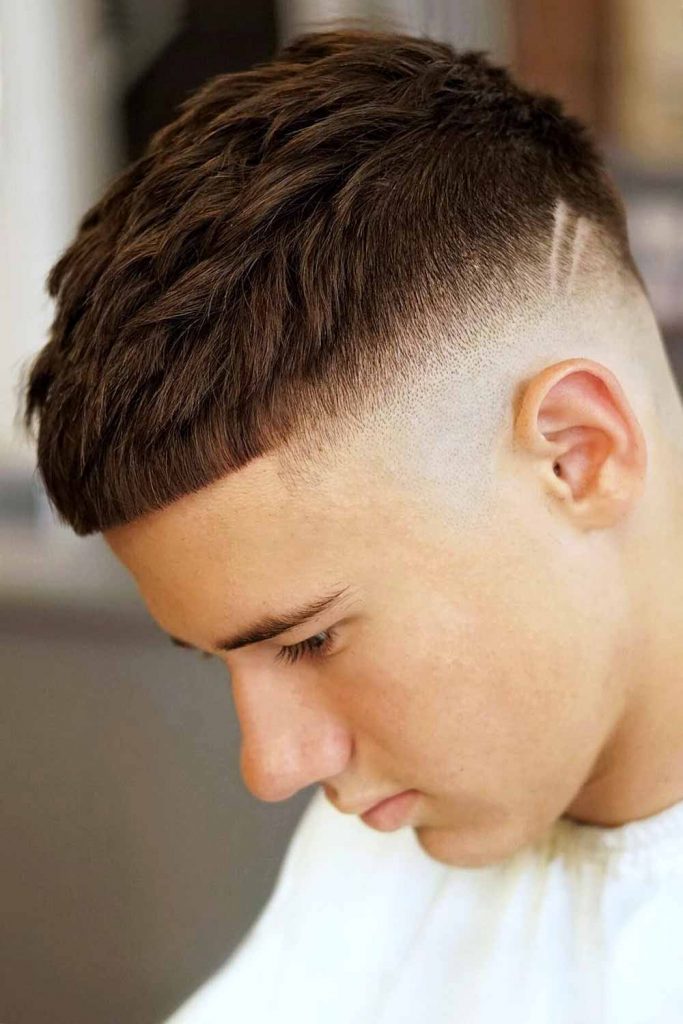 Clean Skin Fade #frenchcrophaircut #frenchcrop #croptop